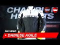 Dainese Agile Black White Jacket - ChampionHelmets.com