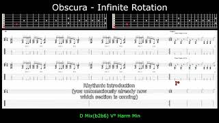 Obscura - Infinite Rotation [HARMONIC ANALYSIS]