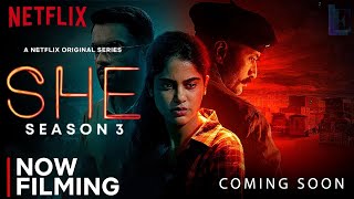 SHE Season 3 | Official Announcement | हिन्दी ट्रेलर #She #berlin  @Netflix #netflix
