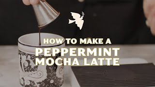 How to Make a Peppermint Mocha Latte at Home