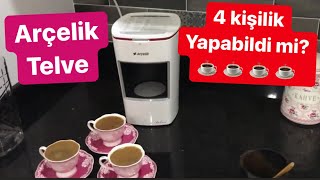 ✅ 💯 ARÇELİK TÜRK KAHVE MAKİNESİ (Telve) Turkish Coffee KUTU AÇILIMI (K3300) caffè/Kaffee🎁☕️