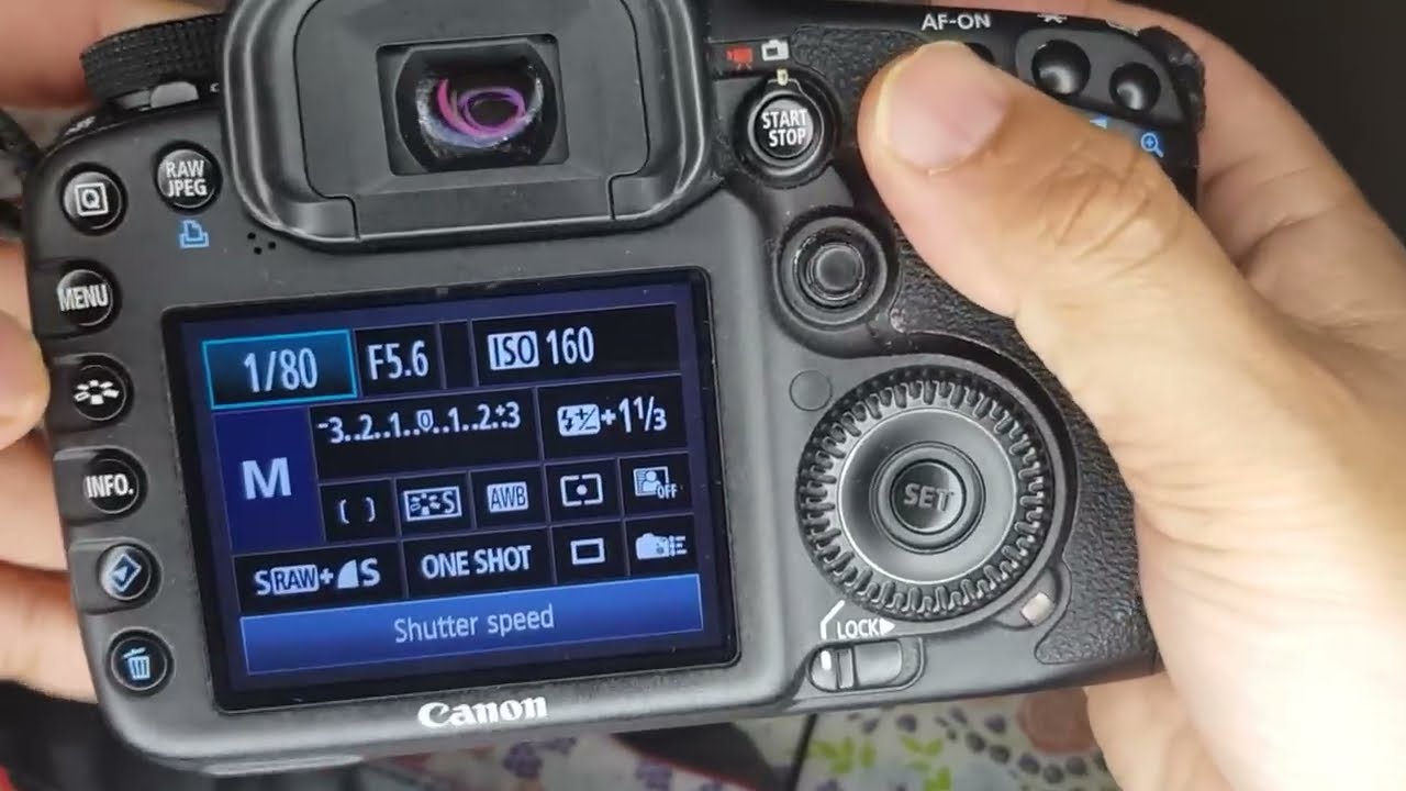 Canon 7d Camera Settings Tutorial - YouTube