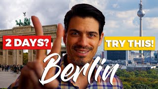 Berlin in 2 Days? TRY THIS! - Things to Do (Travel Guide 4K)