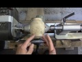 how to make perfect sphere on the lathe with this jig woodturning