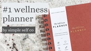 BEST Undated Weekly Planner to Balance Work, Life, \u0026 Self-Care | Simple Self Co Self-Care Planner