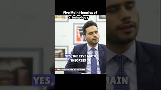 Five Main Theories of Criminology - CSS Mock interview by World Times Pakistan