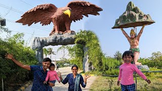 રામવન માં દિત્યા ના તોફાન || Ram Van - Rajkot -  Gujarati Vlog || Village life