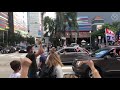 trump biden supporters flood the streets in miami ahead of early voting