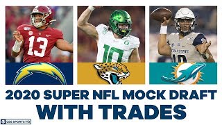 FULL First Round NFL Mock Draft WITH Trades | 2020 Super NFL Mock Draft 3.0 | CBS Sports HQ