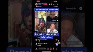 Jayden meets Shenseea for the first time 😨 this was his response 😅 #tiktok #jamaicanpolitician