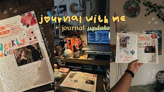 Journal Update + Real-ish Time Journal With Me | Music For Journaling