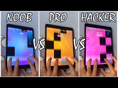 Magic Tiles 3 – NOOB vs PRO vs HACKER – ¡¡¡MEJOR JUGADOR (RÉCORD MUNDIAL)!!!