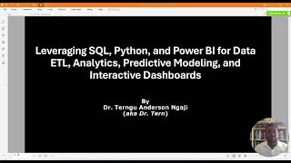 Predictive Modeling with SQL, Python & Power BI - Part 1 - 03 SQL as Database for Python
