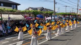 YOSAKOI舞ふれんず／第43回 春日部藤まつり（2024/04/28）@春日部駅西口 ふじ通り 第5会場A