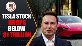 Tesla Stock Crashes: Falls Below $1 Trillion | Is Musk’s Trump Ties to Blame? | News9