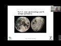 sims full zircon grains from the early earth and the moon webinar