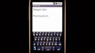 Swype Tips: Punctuation