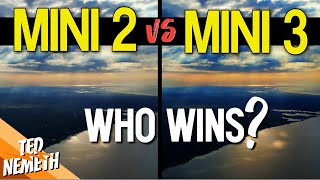 THE EPIC SHOOTOUT! 🔸 DJI Mini 3 vs Mini 2 - Full Battle For Cinematic DRONE Supremacy!