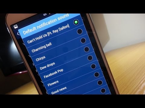 Custom Notifications on Samsung Galaxy S4 Custom Notifications on Samsung Galaxy S4