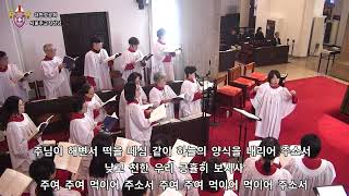 2025/01/12 ''생명의 양식' Panis Angelicus/ C. Franck - 성 세시리아 성가대