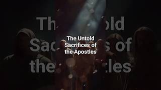 The untold sacrifices of the apostles  #jesus #deepquotes #youtubeshorts