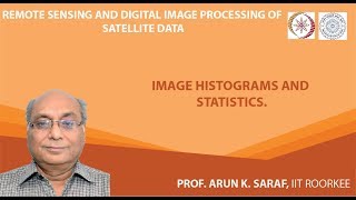 Image histograms and statistics.