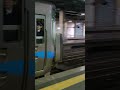 金沢駅　普通金沢行き　到着