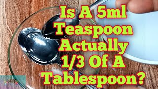 Are 3 Teaspoons Really A Tablespoon? Let's Find Out