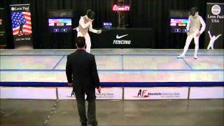 Division III Men's Foil Gold Medal Final - 2014 USA Fencing National Championsips