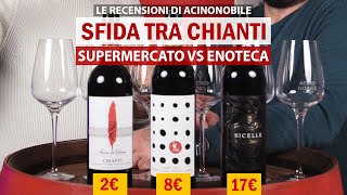 Sfida tra chianti: supermercato vs enoteca