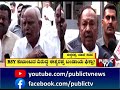 b. s. yediyurappa ಕುತೂಹಲ ಕೆರಳಿಸಿದ ಮಾಜಿ ಸಚಿವರ ನಡೆ k. s. eshwarappa public tv