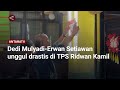 Dedi Mulyadi-Erwan Setiawan unggul drastis di TPS Ridwan Kamil