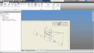 Autodesk Inventor 2013 Tutorial | Creating Exploded Drawing Views