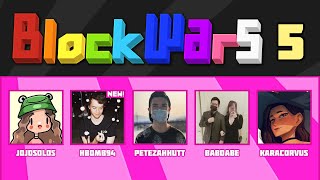 Block Wars 5: All Teams Announced!