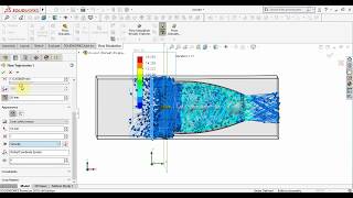 Jet Engine Flow Simulation