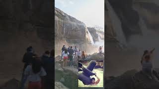 Athirapally waterfalls bahubali shooting #athirapallywaterfalls #kerala #BahubaliCinema #ArnabTravel