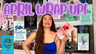 All the books I read in April - APRIL WRAP UP 🔥📚