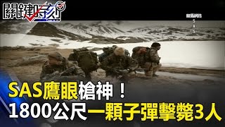 SAS鷹眼槍神！1800公尺外一顆子彈擊斃3人 機率百萬分之一！？ 關鍵時刻 20170323-2 黃世聰 劉燦榮 王瑞德