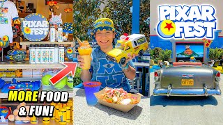 🎡 PIXAR FEST 2024 At Disney California Adventure Park! | New Foods, Club Pixar, Merch, Rides + MORE!