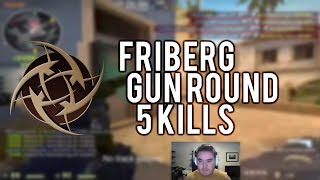 CS:GO - Friberg pistol round ace 5 headshots