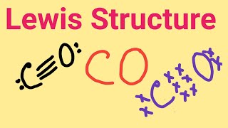 How to Draw the Lewis Dot Diagram for Carbon monoxide (CO)