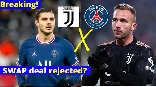 Paris Saint Germain 'reject Mauro Icardi, Arthur swap deal with Juventus'| Soccer News| Messi