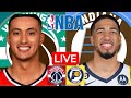 LIVE: WASHINGTON WIZARDS vs INDIANA PACERS | NBA | PLAY BY PLAY | SCOREBOARD