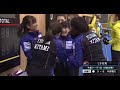 鈴木夕湖　藤澤五月に気合を入れる　カーリング女子