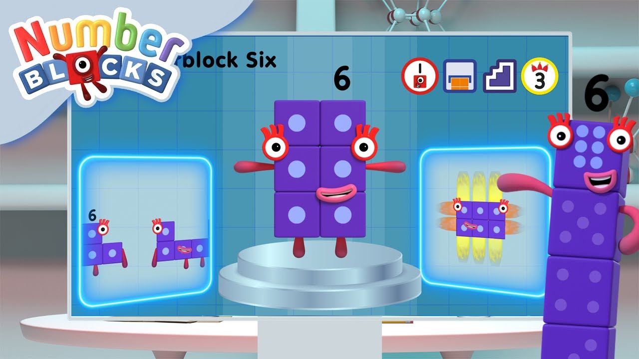 MI15 Fact File | All About Numberblock Six | @Numberblocks - YouTube