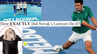 How Novak Djokovic's Lawyers Won the World Number 1's Case