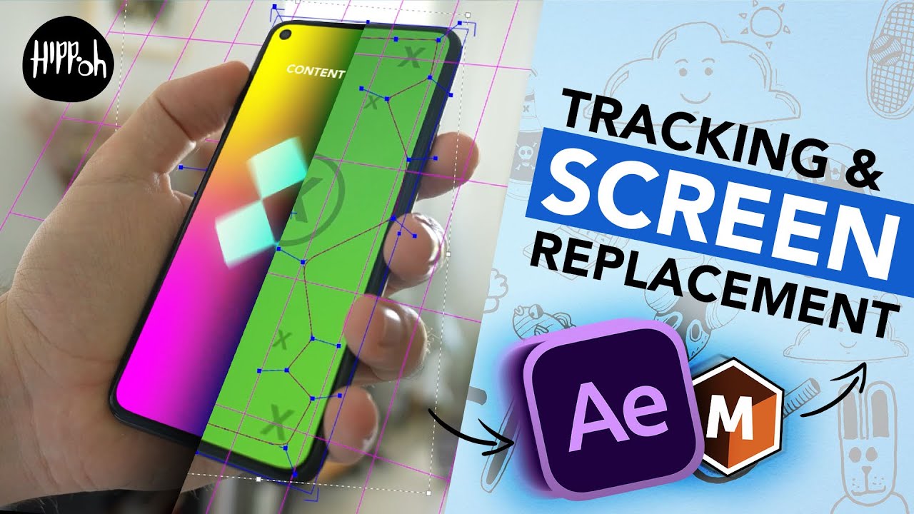Easy Tracking And Screen Replacement In After Effects And Mocha Youtube