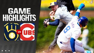 Brewers vs. Cubs Game Highlights (5/3/24) | MLB Highlights