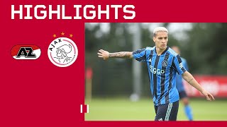 Antony en Neres weer samen 🥰️🇧🇷 | Highlights AZ - Ajax | Oefenduel