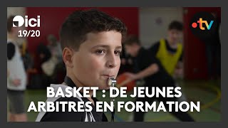 Basket : une formation à l'arbitrage destinée aux jeunes